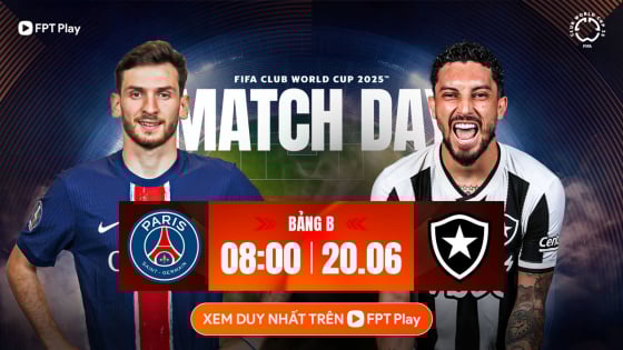 Chơi áp đảo, PSG vẫn thua sốc trước Botafogo