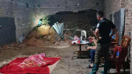 Một người tử vong do sạt lở đất trong đêm ở Bắc Kạn