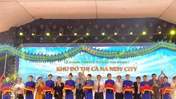 Khánh thành và mở bán dự án có quy mô 64,46 ha, với tổng mức đầu tư gần 4.500 tỷ đồng