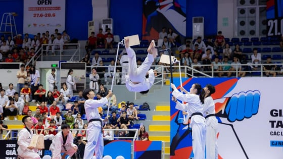 Tưng bừng Giải vô địch Taekwondo các lứa tuổi trẻ quốc gia - CJ 2025 diễn ra tại TP.HCM