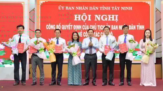 Danh sách những Giám đốc Sở, lãnh đạo ngành vừa được bổ nhiệm của tỉnh Tây Ninh