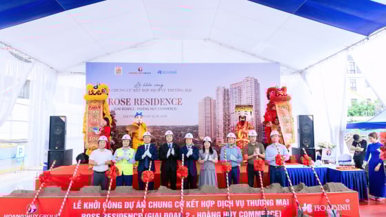 Tập đoàn Xây dựng Hòa Bình khởi công dự án 1.400 tỷ đồng tại Hải Phòng
