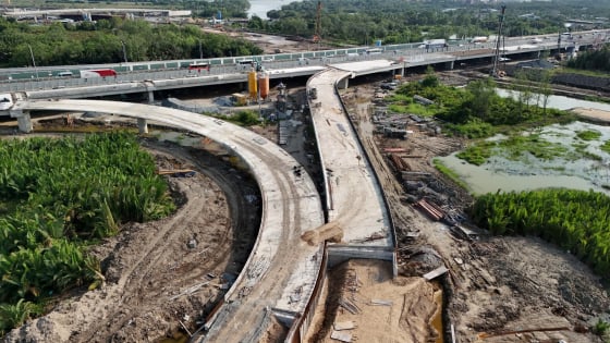 Dự án Vành đai 3 TP.HCM: Quyết tâm đạt trên 70% khối lượng vào cuối năm 2025