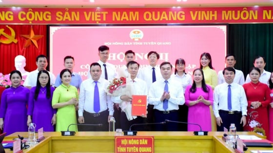 Công bố quyết định thành lập Hội Nông dân tỉnh Tuyên Quang, chỉ định tân Chủ tịch nhiệm kỳ 2023-2028