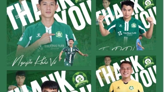 Trường Tươi Bình Phước chia tay tiếp 5 cầu thủ