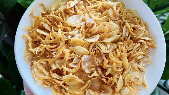 Để làm hành phi thơm phức, giòn tan, giữ lâu không ỉu nhất định phải nhớ mẹo này
