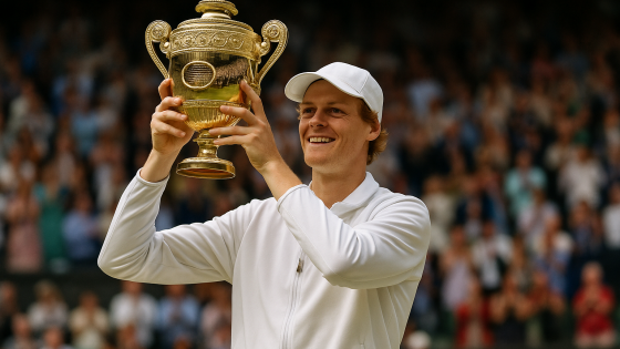 Jannik Sinner vô địch Wimbledon 2025: Đã hay lại còn may