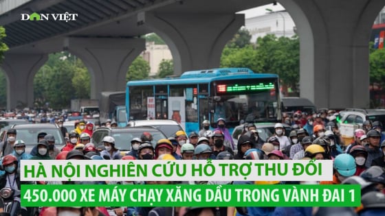 Hà Nội nghiên cứu hỗ trợ thu đổi 450.000 xe máy chạy xăng trong Vành đai 1