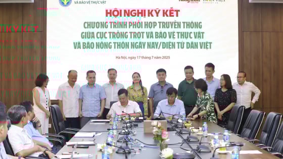 Báo NTNN/Dân Việt “bắt tay” Cục Trồng trọt và Bảo vệ thực vật truyền thông 13 đề án trọng điểm