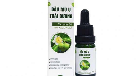 Truy tìm, thu hồi 4 lô Dầu mù u Thái Dương làm đẹp da không rõ nguồn gốc