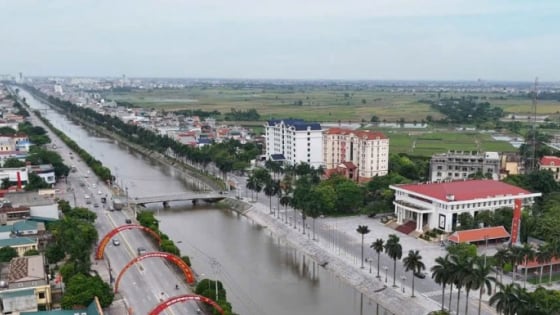 Xã mới này ở tỉnh Hưng Yên, sau sáp nhập Thái Bình, chính quyền lập biên bản một trường hợp lấn chiếm đất đai