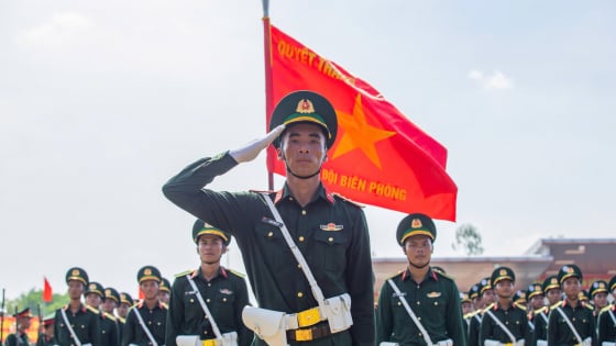 Bí quyết đứng nghiêm trong 270 phút của những chiến sĩ trẻ Quân khu 3 sẵn sàng cho nhiệm vụ A80