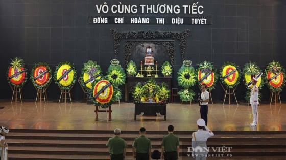 Tổ chức trọng thể lễ viếng, lễ truy điệu đồng chí Hoàng Thị Diệu Tuyết, nguyên Phó Chủ tịch TT T.Ư Hội Nông dân Việt Nam