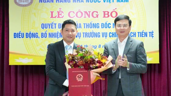 Bổ nhiệm Phó Chánh Văn phòng NHNN giữ chức Phó Vụ trưởng Vụ Chính sách tiền tệ