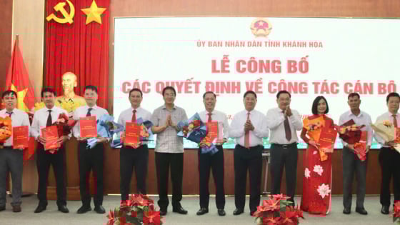 Bổ nhiệm, điều động loạt cán bộ các sở, ngành ở Khánh Hòa