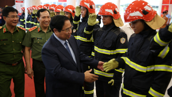 Thủ tướng Phạm Minh Chính dự diễn đàn đối thoại về phòng cháy chữa cháy ở TP.HCM