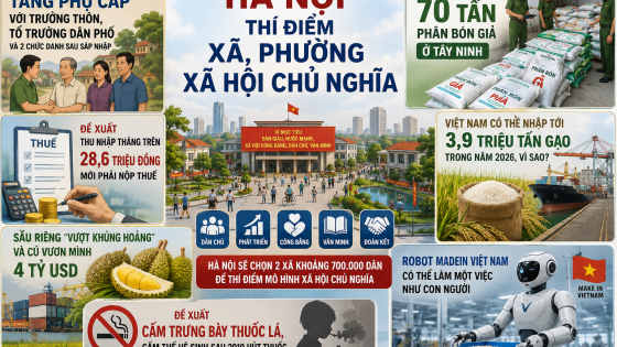 Bản tin Đời sống nông thôn: Hà Nội chính thức thí điểm xây dựng xã, phường xã hội chủ nghĩa