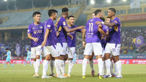 Hoàng Hên vừa ghi bàn vừa kiến tạo, Hà Nội FC thắng Thép xanh Nam Định 2-1