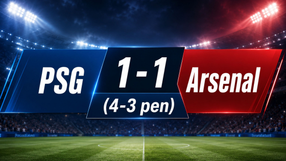 Thắng “đấu súng” trước Arsenal, PSG bảo vệ thành công chức vô địch