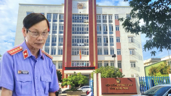 Đề nghị kỉ luật nguyên Phó Viện trưởng Viện KSND tỉnh Quảng Ngãi