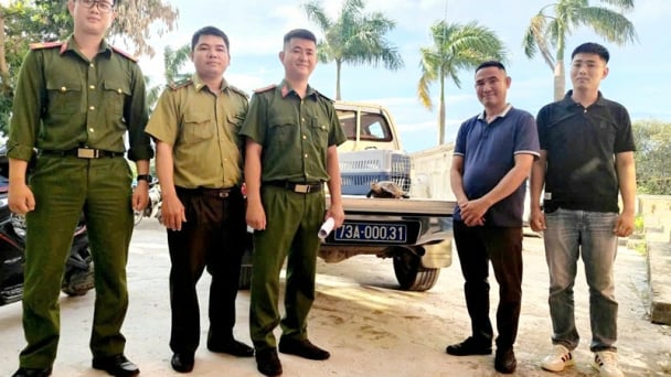 4 con động vật hoang dã khác loài, do người dân, chính quyền ở tỉnh Quảng Trị (mới) bàn giao cho ngành chức năng