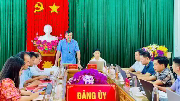 Hội Nông dân tỉnh Thái Nguyên kiểm tra công tác chuẩn bị Đại hội Đảng tại các xã mới sáp nhập