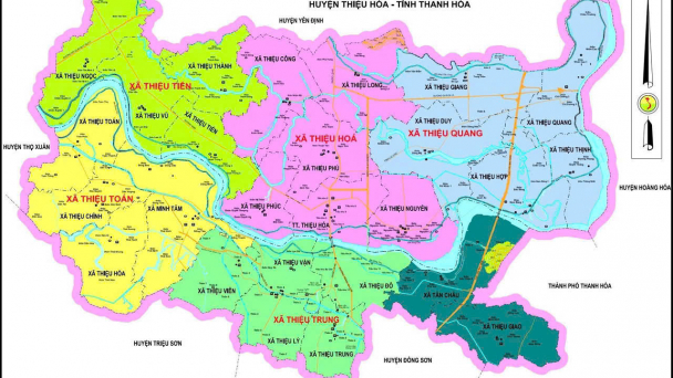 Một huyện ở Thanh Hóa từ 24 xã, thị trấn, sẽ chỉ còn 5 xã mang tên của 5 xã trước sắp xếp