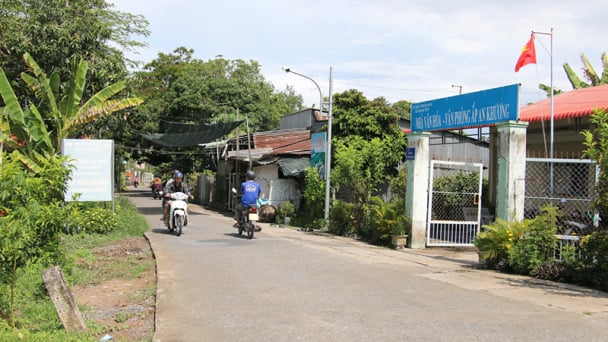 Trước giờ tỉnh Đồng Tháp hợp nhất với Tiền Giang, một xã ở huyện Lấp Vò đạt chuẩn nông thôn mới kiểu mẫu