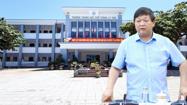 Trường học 79 tỷ ở Lý Sơn sẽ hoàn thành và đưa vào hoạt động trong năm học mới 2026-2027 