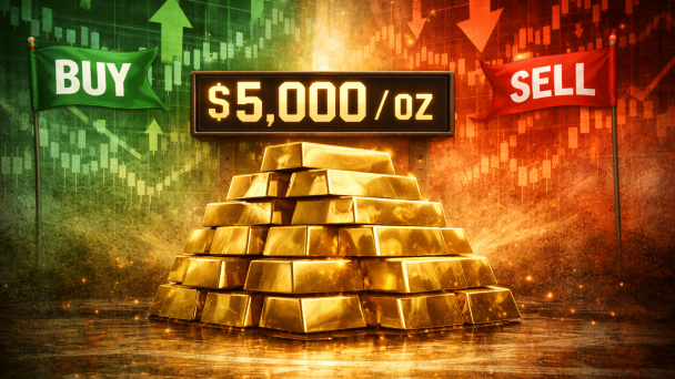 Giá vàng sắp bùng nổ? Yếu tố bất ngờ có thể thổi vàng lên 5.000 USD/ounce