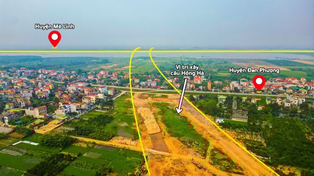 Hà Nội sắp khởi công cụm công nghiệp gần 160 tỷ đồng gần Vành đai 4, ngay chân cầu Hồng Hà