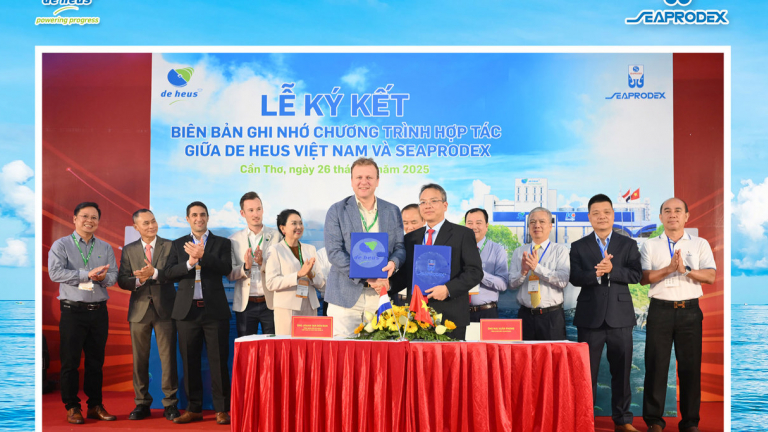 Tập đoàn De Heus ký kết hợp tác với 'đại gia' lĩnh vực tôm và cá tra