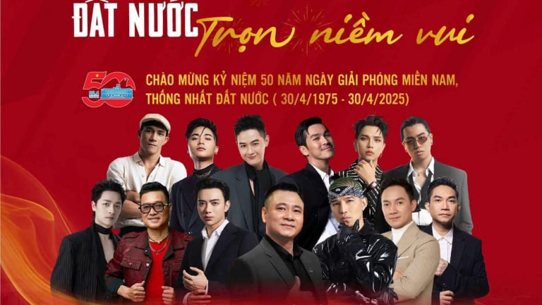 'Anh trai vượt ngàn chông gai' biểu diễn tại 'Đất nước trọn niềm vui'