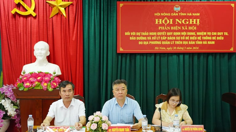 Hoạt động giám sát, phản biện xã hội của Hội Nông dân tỉnh Hà Nam tập trung vào nông nghiệp, nông dân, nông thôn