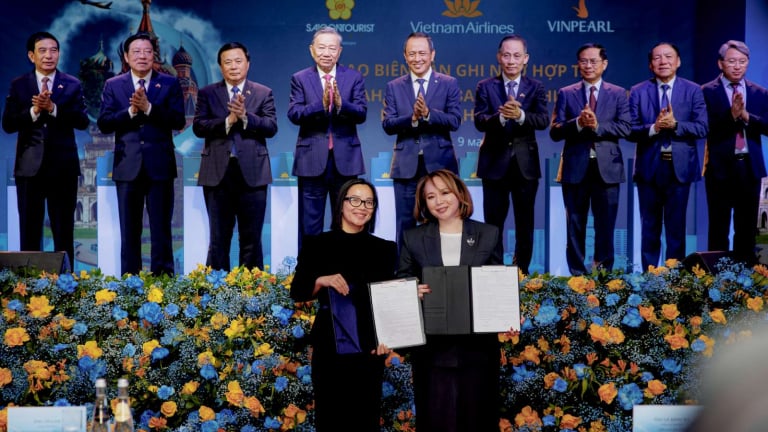 Vinpearl ký kết MoU với 4 hãng lữ hành hàng đầu Liên bang Nga