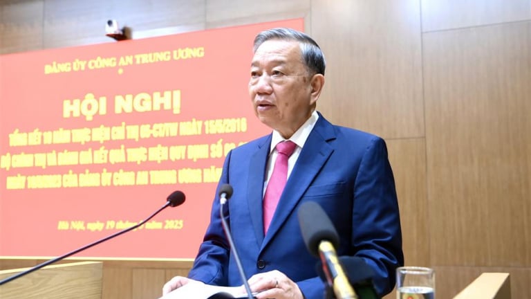 Tổng Bí thư Tô Lâm: Bộ Công an là điểm sáng về sắp xếp tổ chức bộ máy tinh, gọn, mạnh, hiệu năng, hiệu lực, hiệu quả