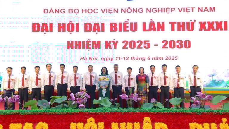 Đảng bộ Học viện Nông nghiệp Việt Nam tổ chức Đại hội lần thứ XXXI, nhiệm kỳ 2025 - 2030: Đưa ra nhiều chỉ tiêu quan trọng 