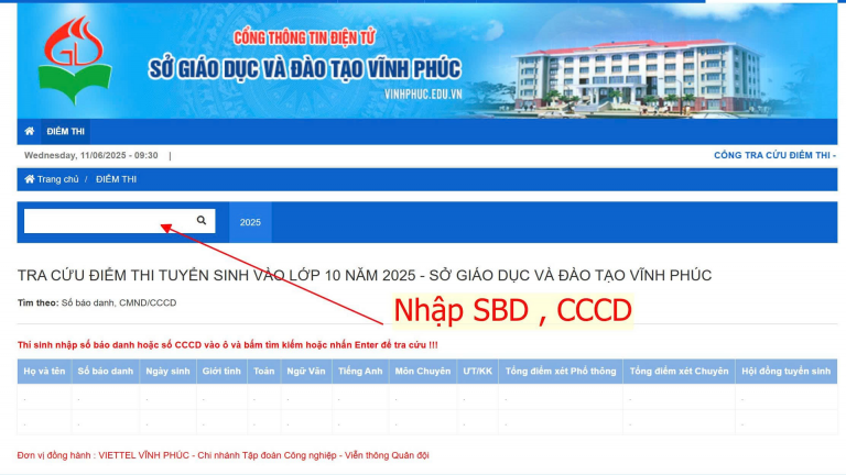 Tra cứu điểm thi vào 10 năm 2025 của Vĩnh Phúc theo cách này nhanh nhất