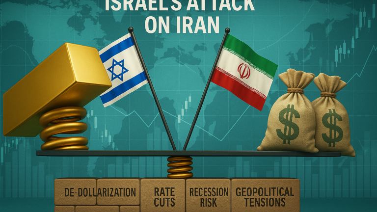 Giá vàng, giá dầu 'sốt rực' khi nỗi lo chiến tranh Iran - Israel  lan rộng