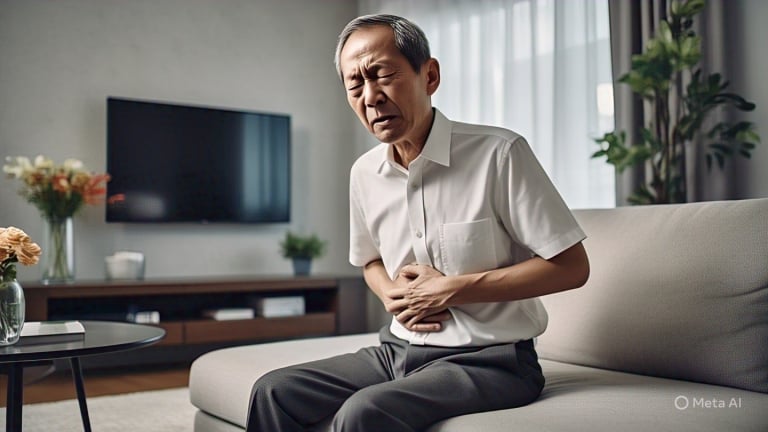 Cụ ông bị biến chứng đái tháo đường gây bí tiểu, suýt vỡ bàng quang