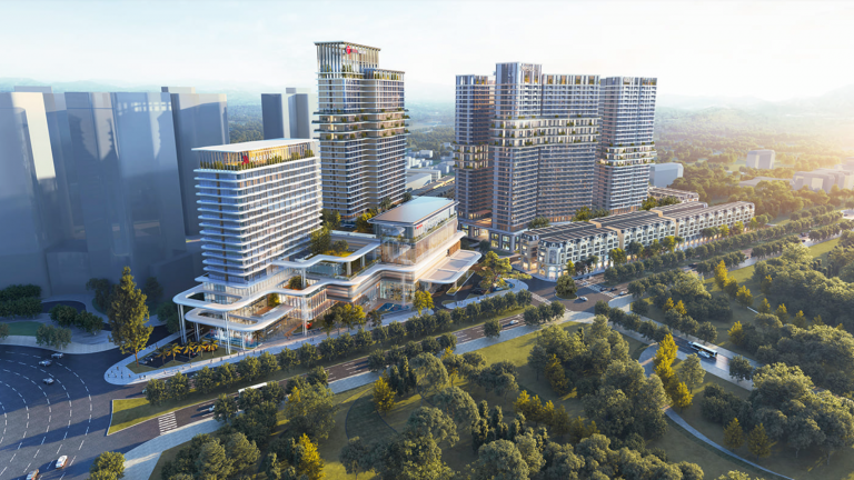 Dinh thự thương mại phong cách Paris: Lựa chọn đắt giá tại “ngã 6” Bắc Giang