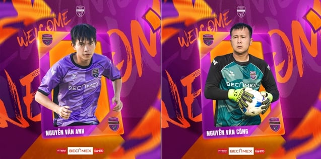 Becamex TP.HCM chiêu mộ 2 nhà vô địch V.Legue