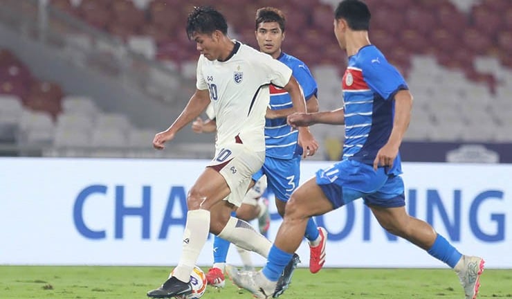 U23 Thái Lan hạ U23 Philippines trong trận cầu “mưa bàn thắng'