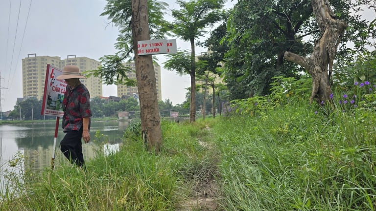 Hà Nội: Công viên hồ Vĩnh Hoàng bỏ hoang, trở thành “điểm đen” ô nhiễm giữa Thủ đô