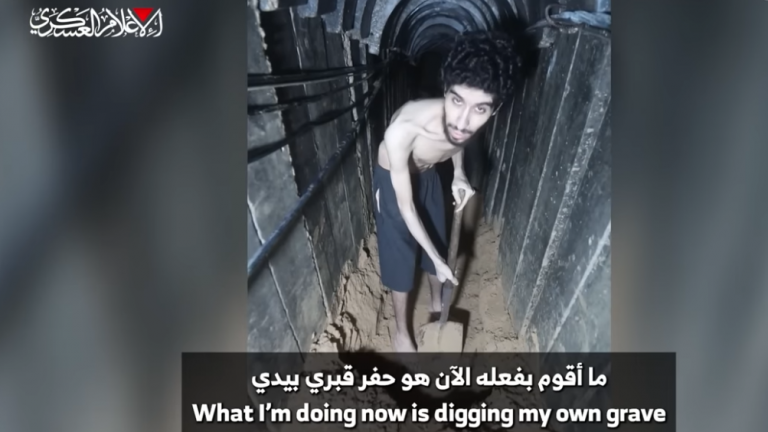 Sau video gây sốc con tin Israel tự đào mộ cho mình, ông Netanyahu thúc đẩy biện pháp quân sự giải cứu con tin