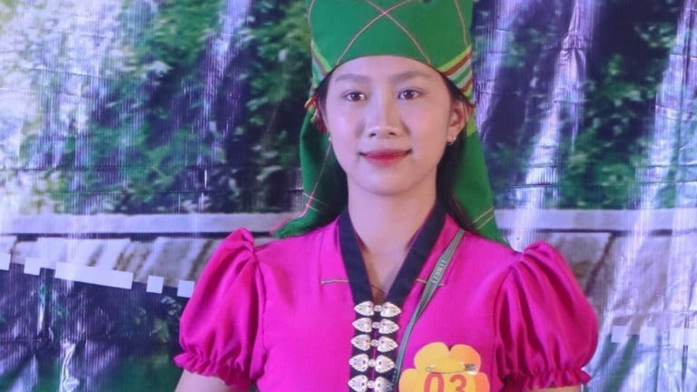  Ngắm vẻ đẹp thiếu nữ 'miền cổ tích' Ngọc Chiến trong trang phục dân tộc truyền thống