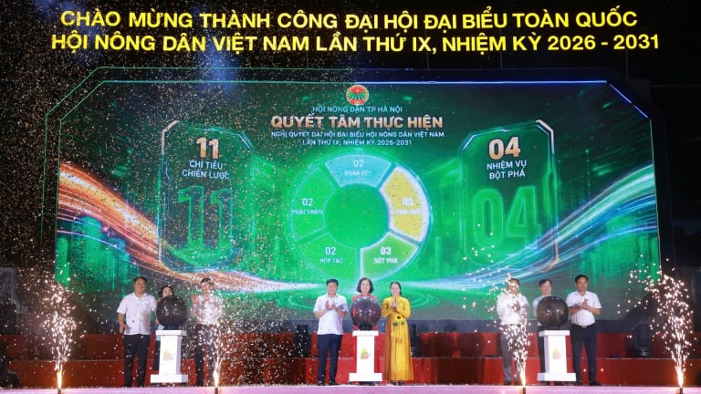 Chương trình nghệ thuật “Nông dân Thủ đô – Tự hào, vững bước tương lai” chào mừng thành công Đại hội IX Hội NDVN