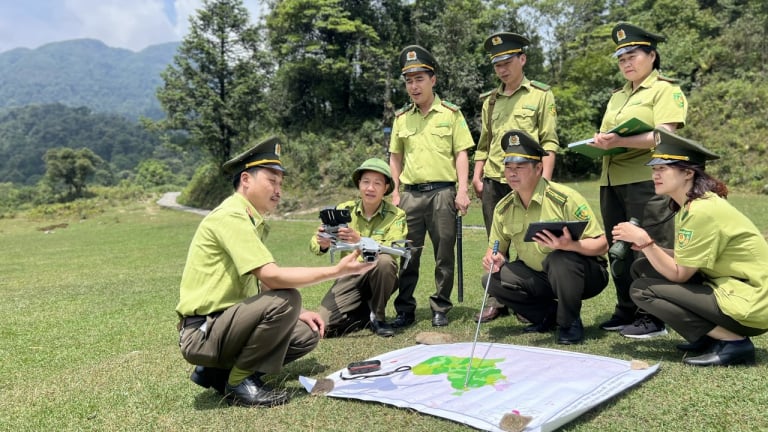 Vườn Quốc gia Hoàng Liên chủ động PCCCR mùa hanh khô 
