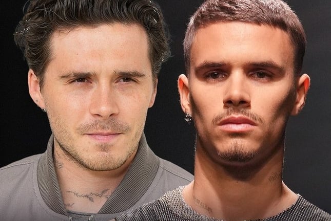 Hai con trai của Beckham bất hòa
