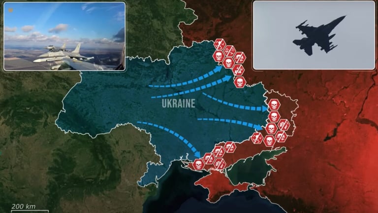 Ukraine dùng F-16, Mirage 2000 giáng đòn phủ đầu, tiêu diệt các trung tâm chỉ huy Nga